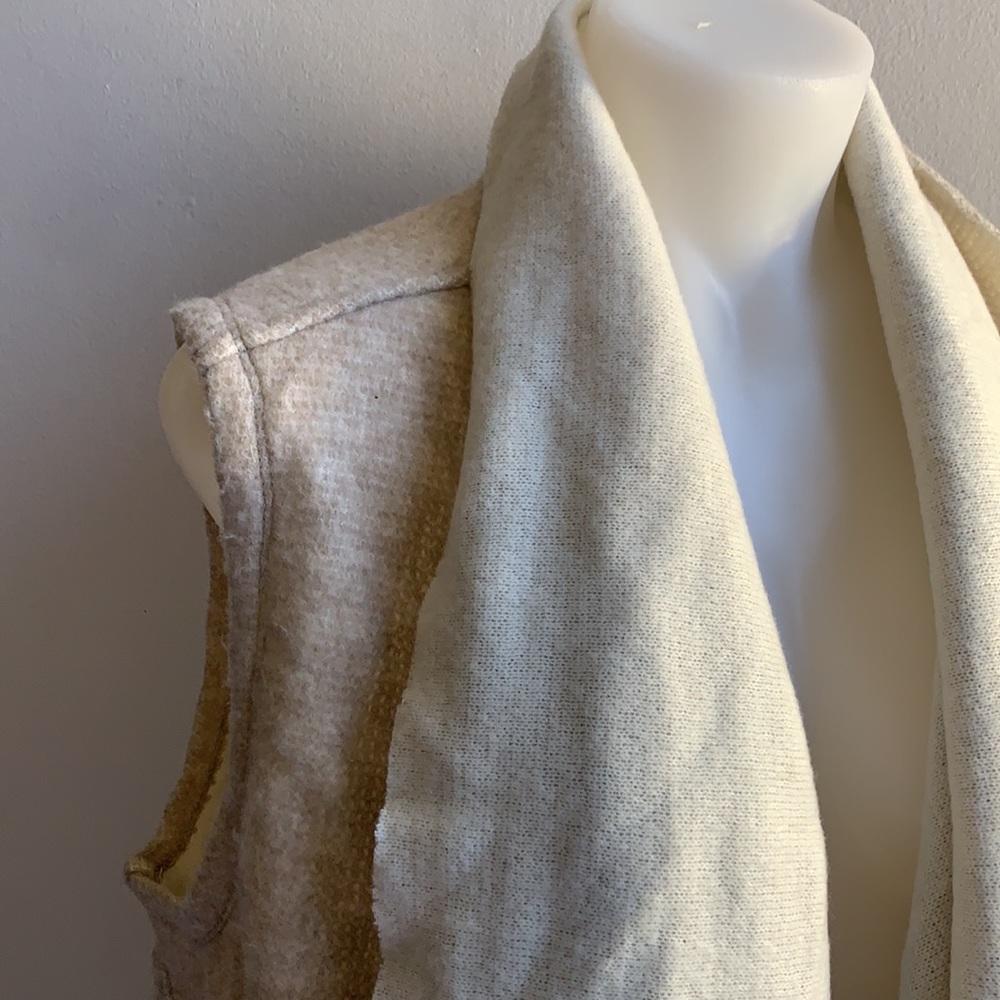 Super Soft Brown Flowy Vest